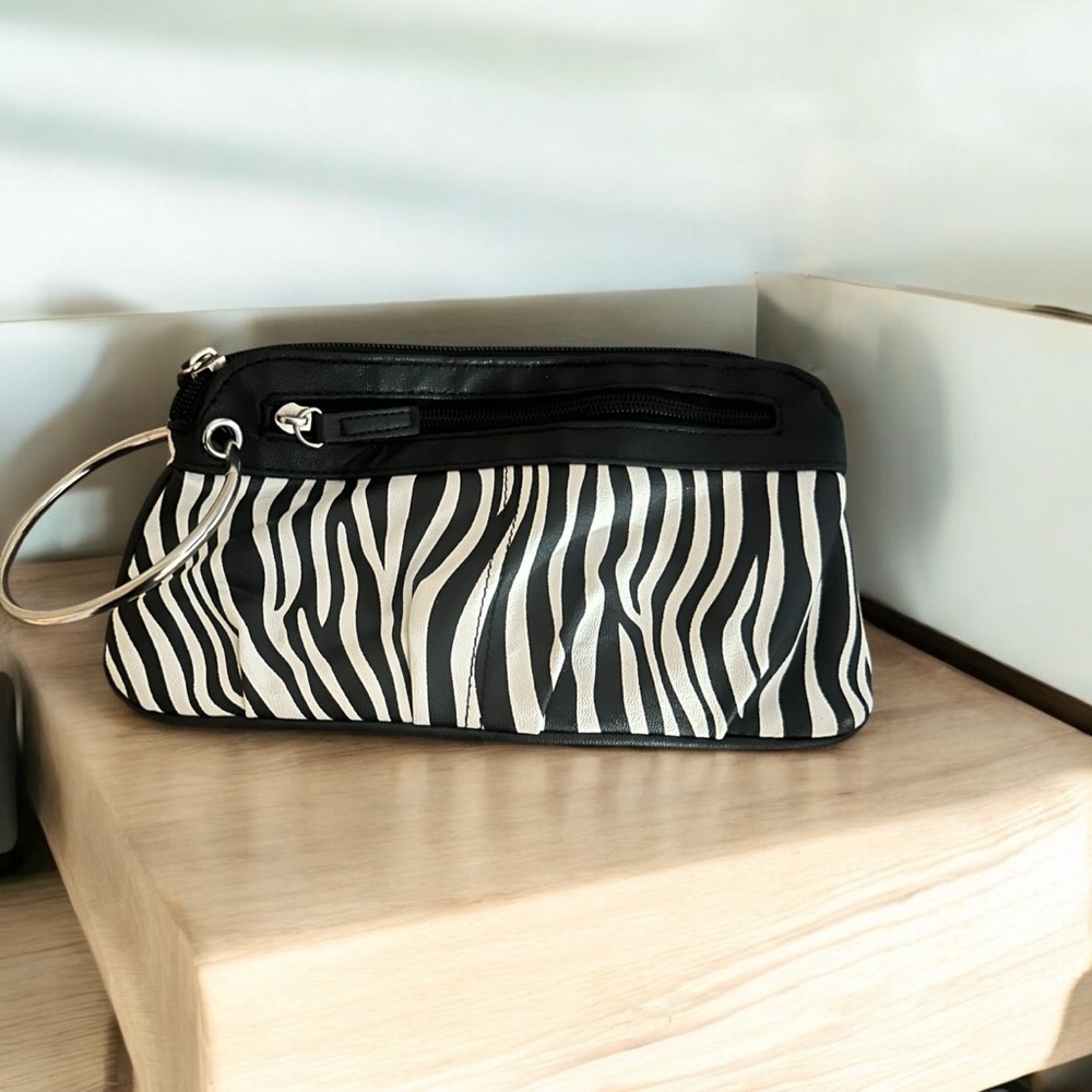 Zebra Print Clutch
